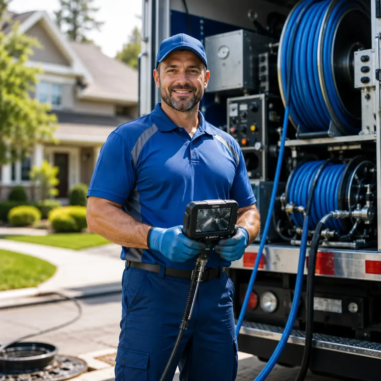Local outdoor drain cleaning specialists in Girard, OH